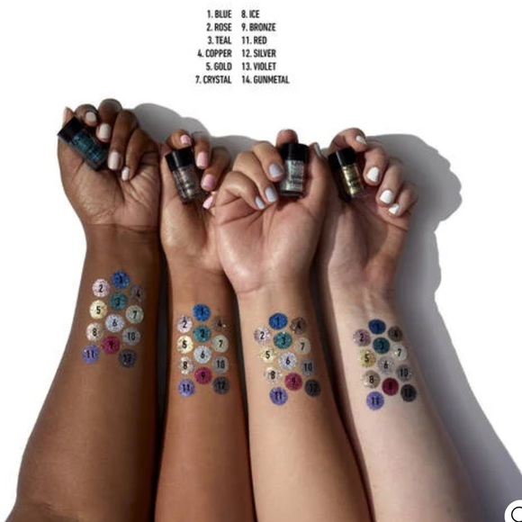 COPY - NYX Glitter Brillants Blue GLI 01 for Body and Eyes - Picture 3 of 8